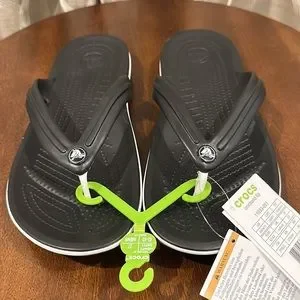 Men Black Crocs Slippers - NWT - Size 9 CROCS | Shoes | Men Black Crocs Slippers Nwt Size 9 | Poshmark main image 2